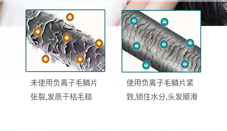 雷瓦(RIWA) 电吹风机 家用负离子2200W大功率快速干发吹风筒 RC-7510