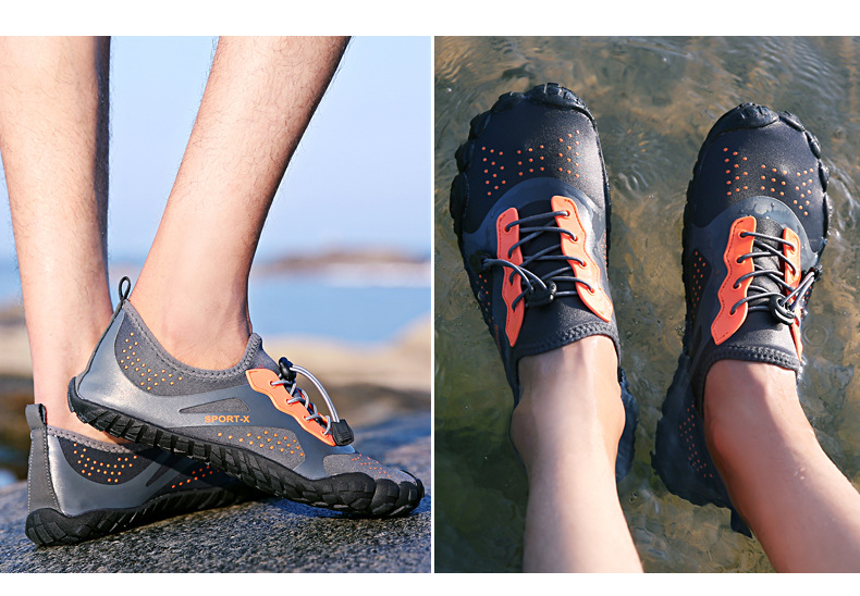 男女游泳鞋防滑户外鞋舒适透气溯溪沙滩鞋可尼