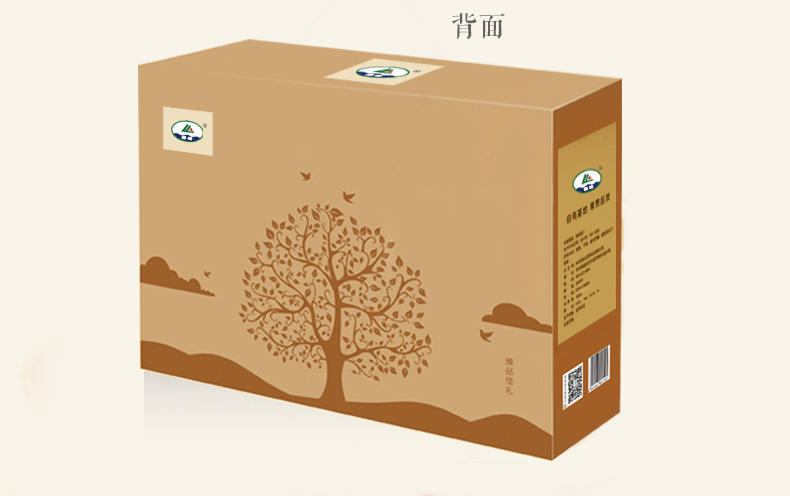 【绿岭】 1418g臻品礼盒 烤制核桃和田大枣 坚果干货大礼盒