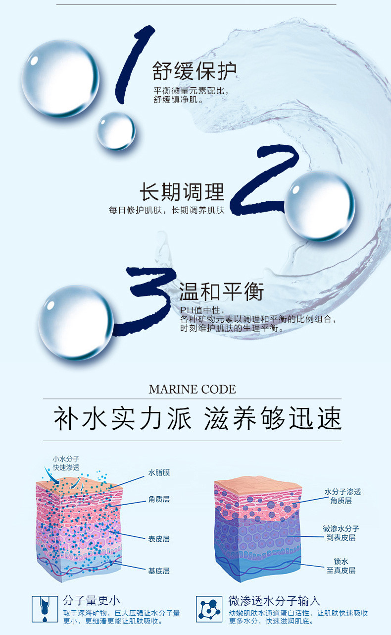 海洋密码海藻透肌盈润乳液150g滋润保湿面部身体乳液