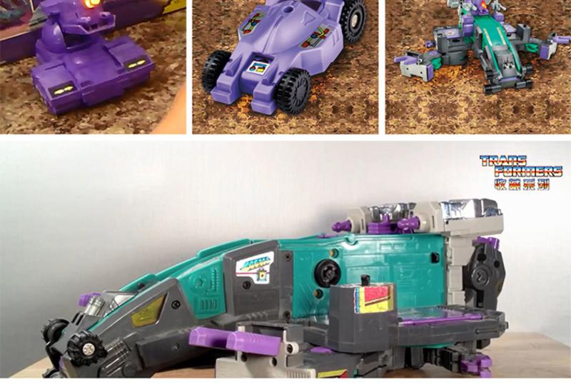 孩之宝Hasbro 变形金刚正版模型  手模变形玩具 铂金款G1复刻电动移动基地狂派铁甲龙0773