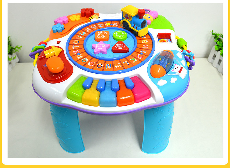 英纷学习桌早教益智玩具宝宝双语1-3岁婴儿童男女孩多功能音乐游戏