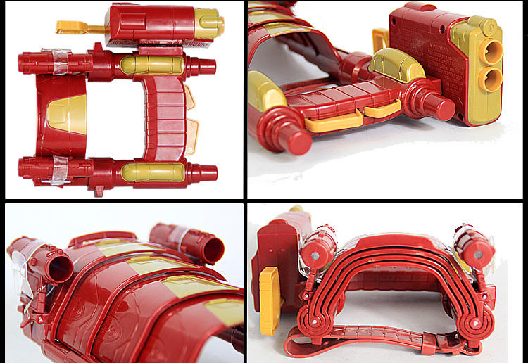 （邮储特卖）孩之宝钢铁侠战斗护甲漫威英雄护腕发射器男孩户外儿童玩具B5785