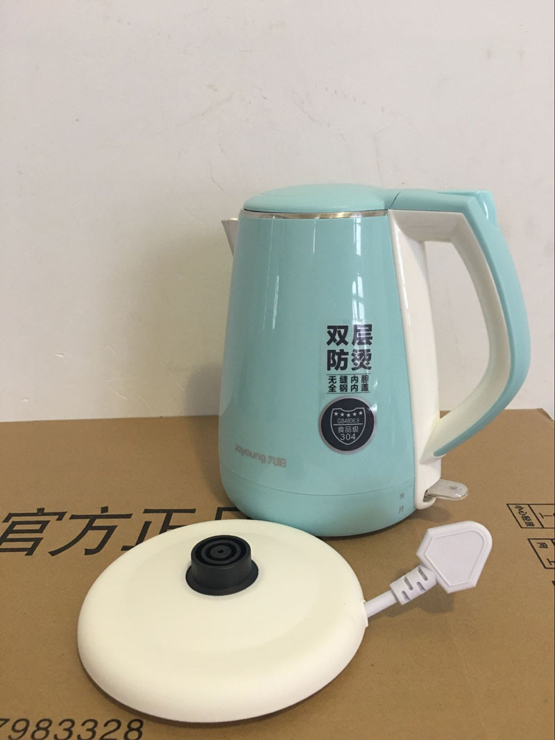 九阳 JYK-15f23电热水壶不锈钢自动断电保温1.5升特卖