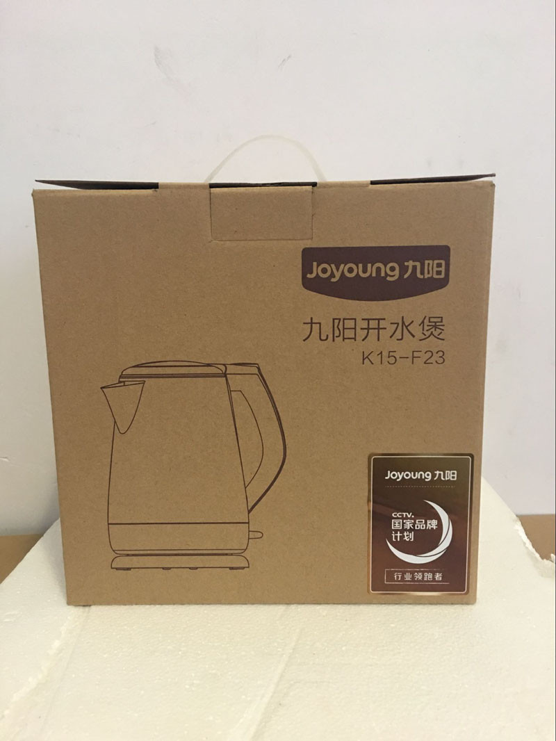 Joyoung/九阳 K15-F23电热水壶家用正品1.5升食品级304不锈钢煮烧水壶