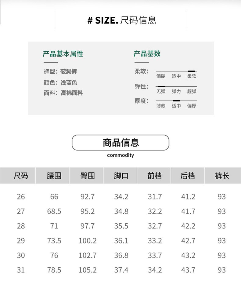 【领券立减30元】破洞牛仔裤女宽松休闲九分裤夏季薄款萝卜老爹直筒裤N6016