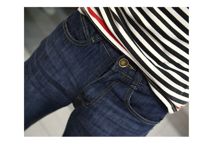 夏季薄款牛仔裤 韩版超薄三色直筒修身男式牛仔裤潮