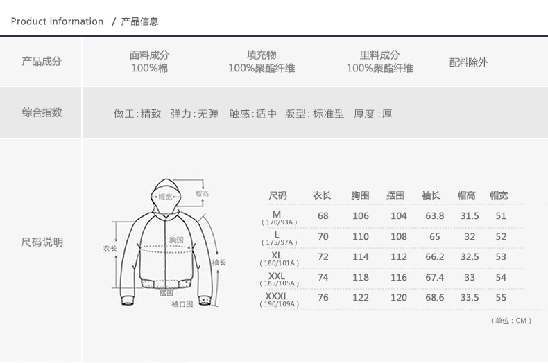 男装 冬季新款男士棉衣连帽韩版棉袄 迷彩拼接棉服男外套