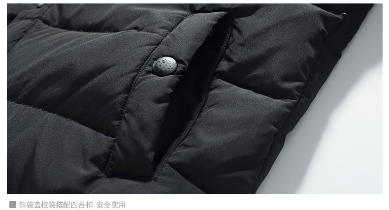 韩版男装2017冬装新款男士棉衣棒球领外套 加厚棉服男