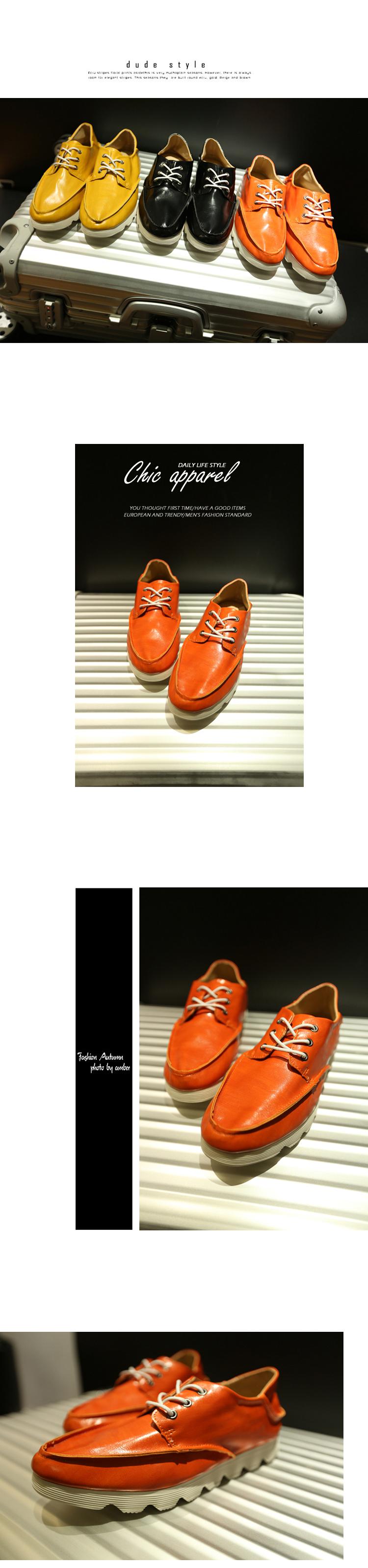 Mr.benyou 2014正品新款时尚韩版潮流行潮流休闲纯色透气鞋英伦皮鞋H508-XDQ7171
