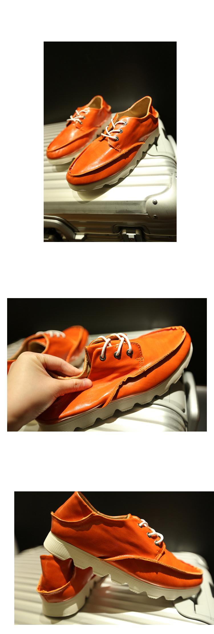 Mr.benyou 2014正品新款时尚韩版潮流行潮流休闲纯色透气鞋英伦皮鞋H508-XDQ7171