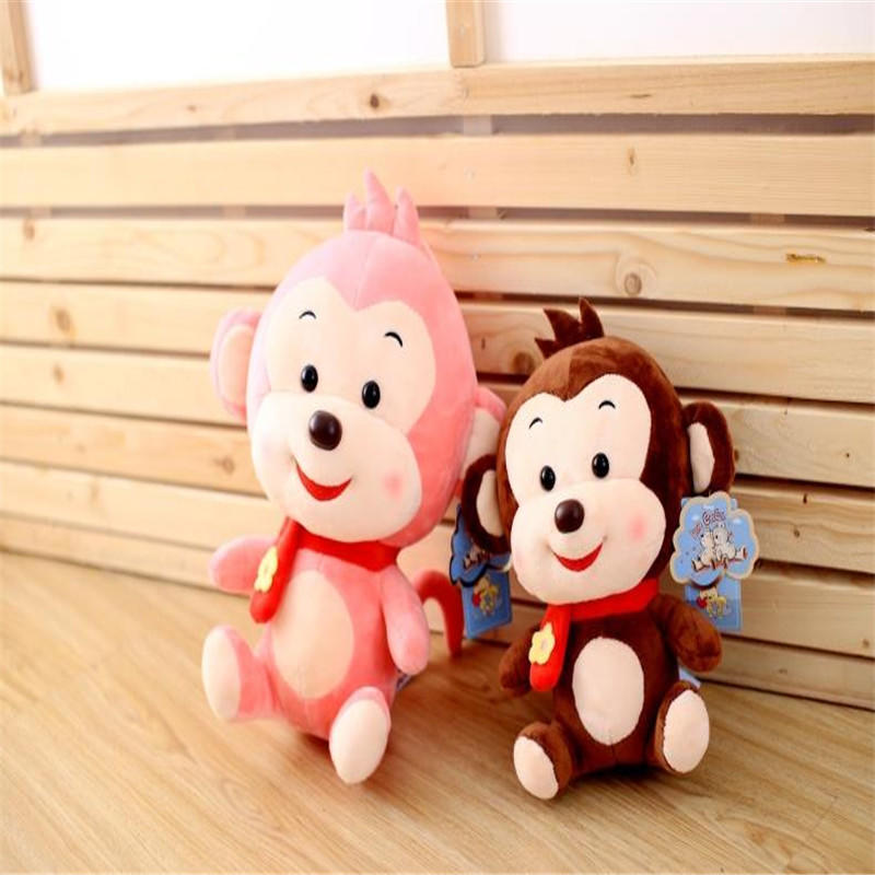 毛绒玩具猴子公仔猴年吉祥物生肖猴布娃娃玩偶新年会礼物活动礼品