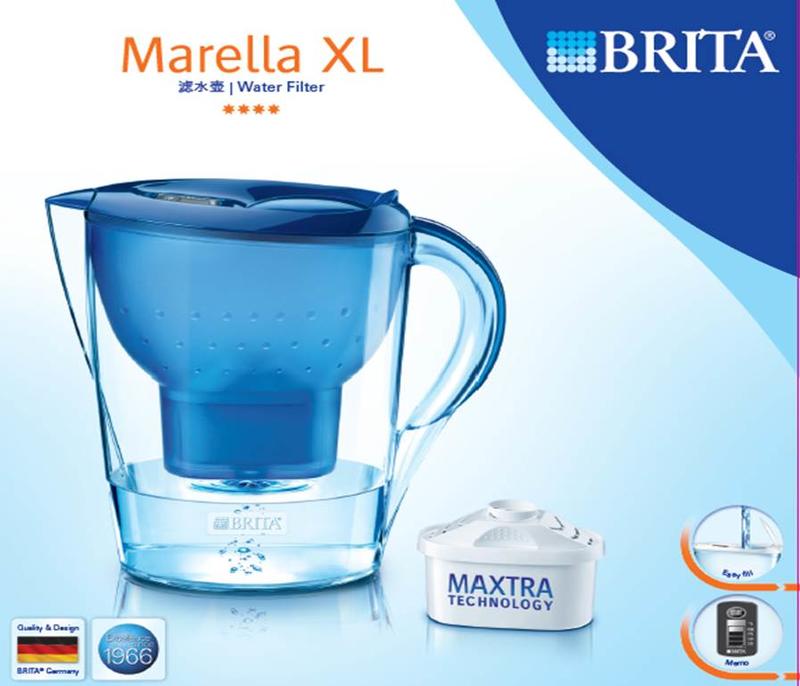 Brita碧然德德国进口滤水壶Marella3.5L一壶三芯 组合装