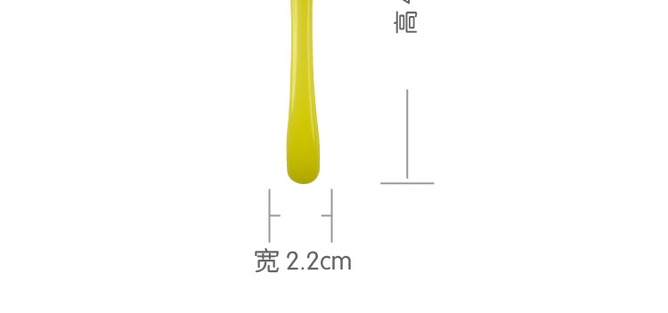 日康婴儿软头安全勺子 宝宝喂食勺/调羹 宝宝餐具 2只装