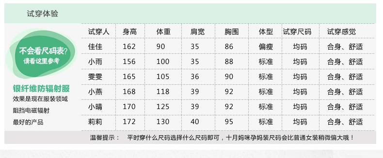 十月妈咪 防辐射服春夏 防辐射肚兜肚围正品 防辐射孕妇装护胎宝