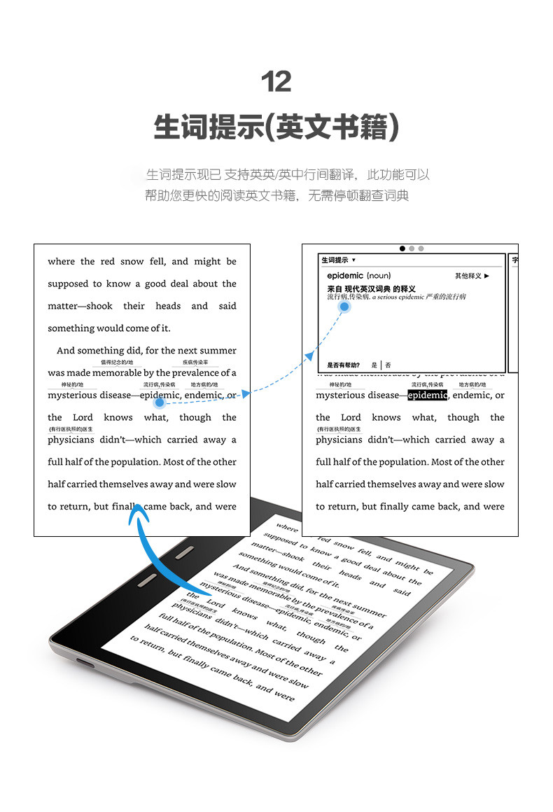 亚马逊Kindle Oasis电子书阅读器