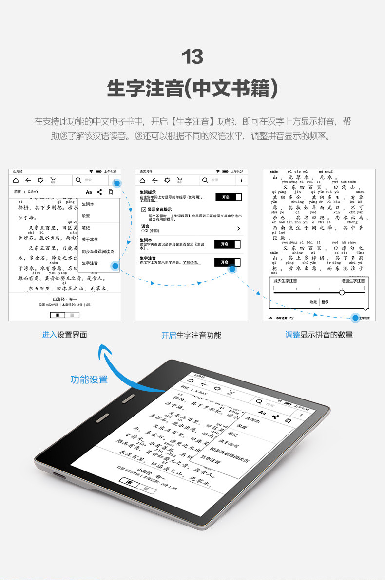 亚马逊Kindle Oasis电子书阅读器