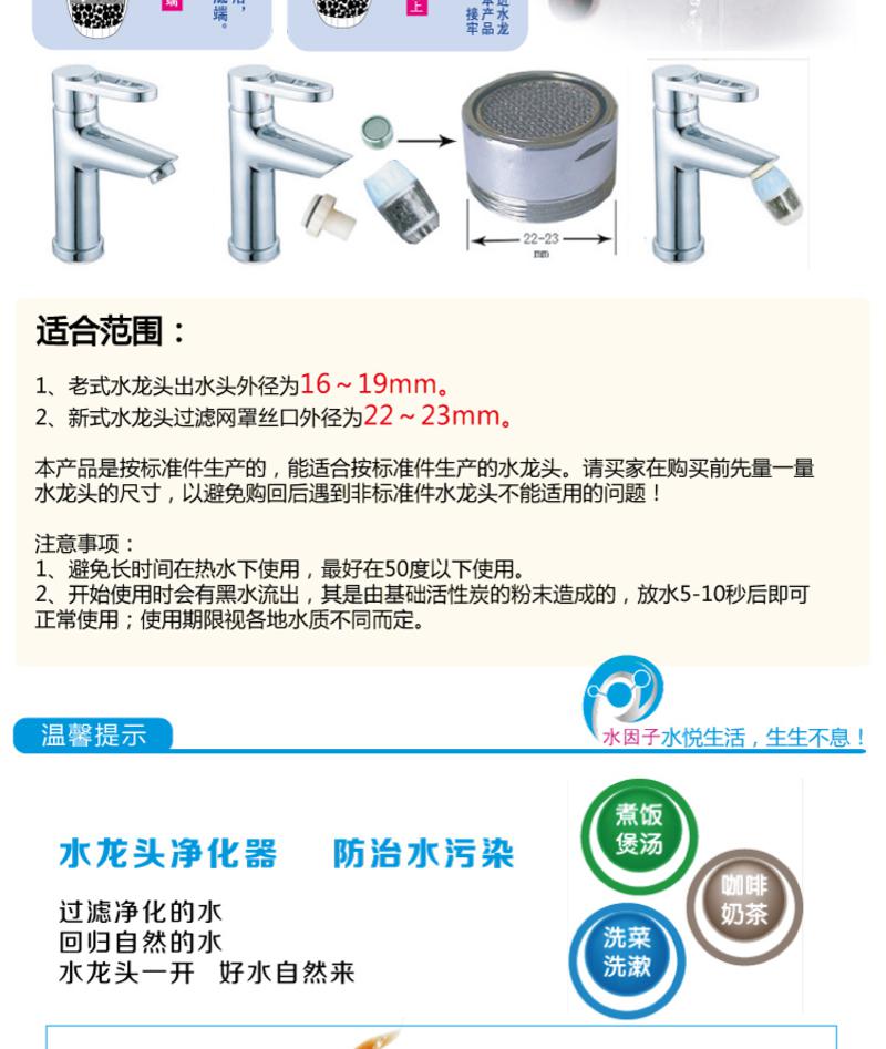 水因子过滤净化器（升级版）十只装3006