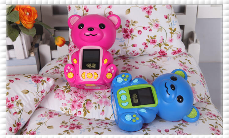 知识花园智乐熊早教故事机T1儿童MP3益智玩具胎教启蒙4G内存无线遥控可下载可充电童锁功能