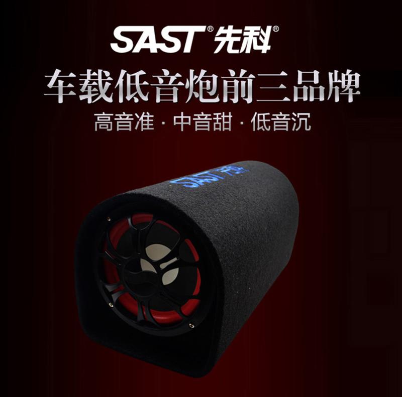 先科便携式USB车载音箱S-603 12v/24v车载低音炮汽车有源高音喇叭 多用功放音响