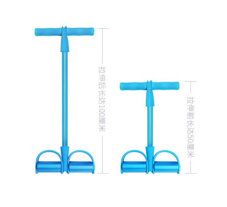 普润 仰卧起坐拉力器 拉力绳 。