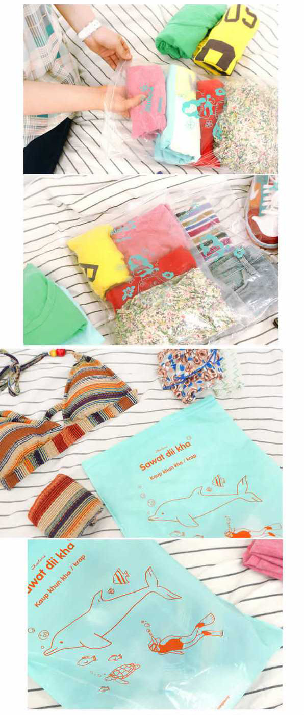 普润 家居用品 创意 韩国 内衣收纳 旅行收纳袋 整理袋 16枚入 。