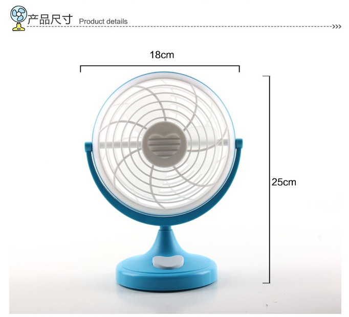 普润 简爱台式小风扇办公静音usb电扇伊品堂正品创意多角度调节风扇 。