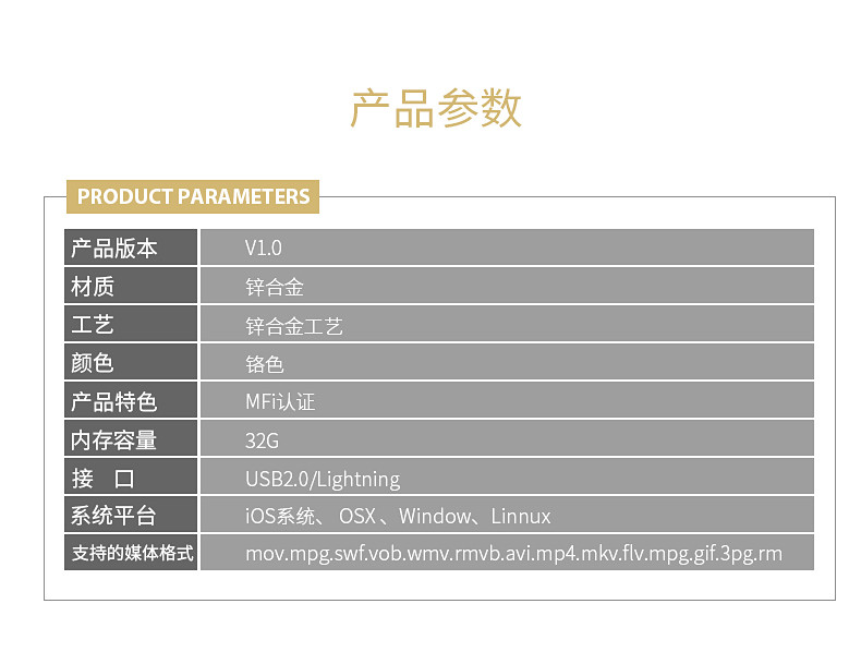 倍思直插手机U盘32G通过苹果MFi认证