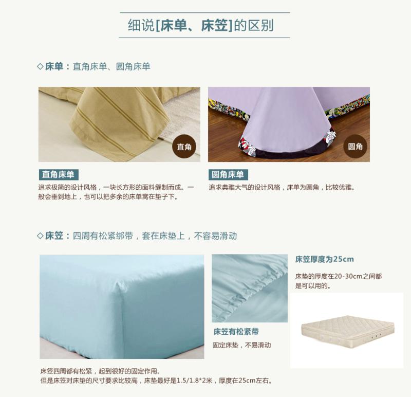  凯诗风尚 全棉60支贡缎 简约纯色床品 四件套 220*240 温莎