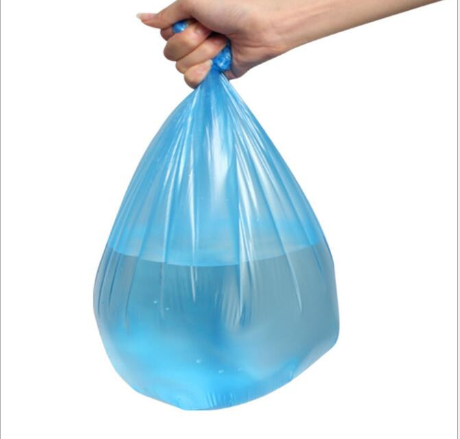 欧美洁 新料中号垃圾袋卷装清洁袋厨房办公室塑料袋100只装*10套