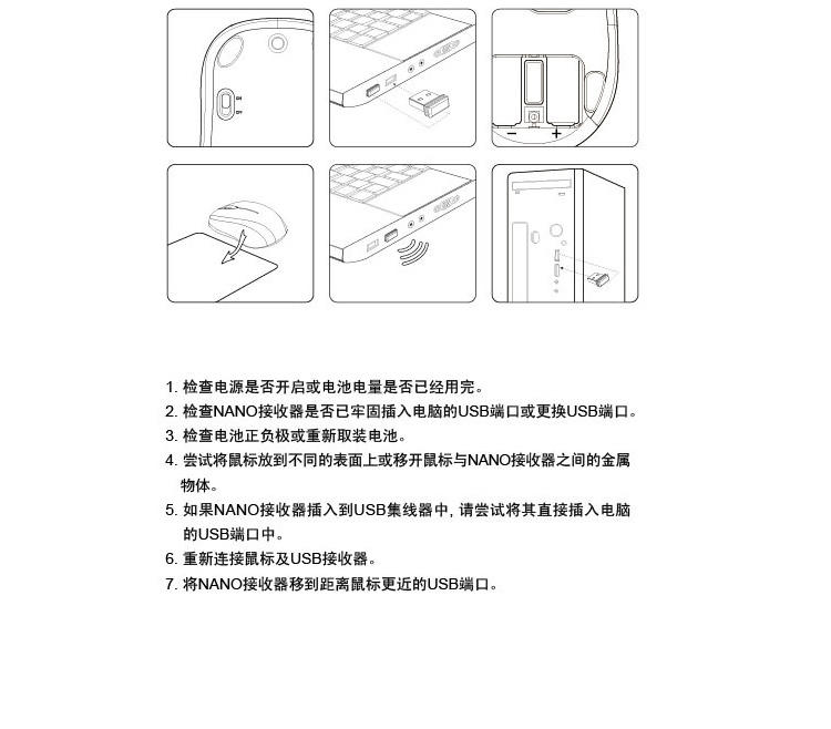 品胜无线鼠标M600 电脑鼠标2.4G光电鼠标 笔记本鼠标正品