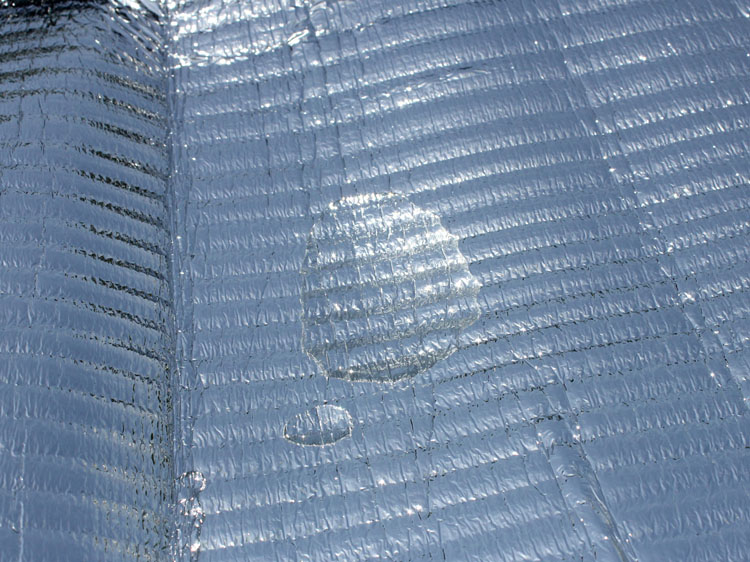 双面铝防潮垫野营露营野餐垫子铝箔可折叠户外防潮垫150*200 FT