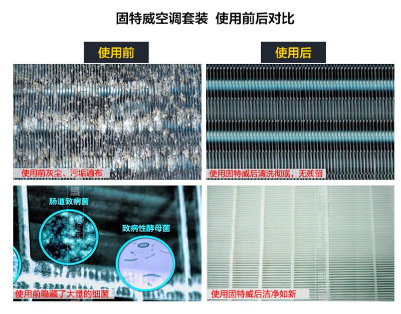 固特威汽车用空调清洗剂车家两用泡沫清洁剂无毒环保杀菌KB-3002   GTW