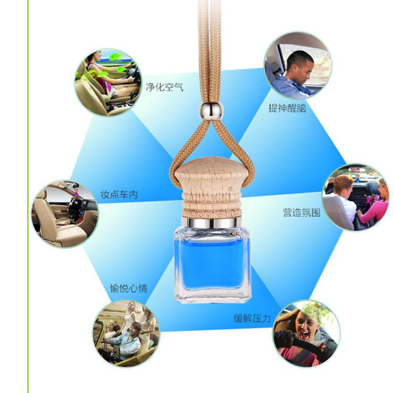 CARCHAD 车用香水 3合1悬挂式香水 车载香水挂件 精油挂饰 三件套