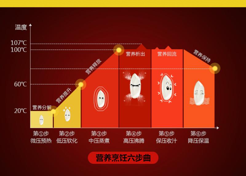 【邮乐赣州馆】九阳电压力煲JYY-50YL6多功能家用全自动电压力锅双胆高压锅5L