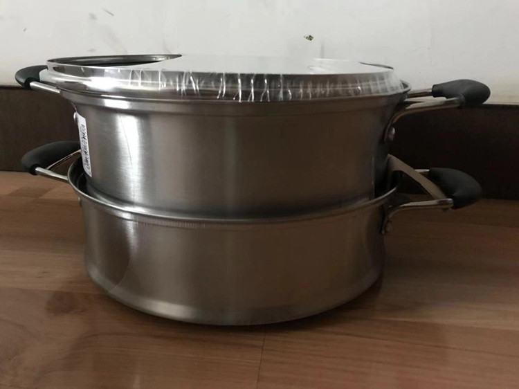 【厨房用具】仅售145元包邮！爱仕达蒸锅  ZS26B1Q  两层不锈钢蒸锅26CM