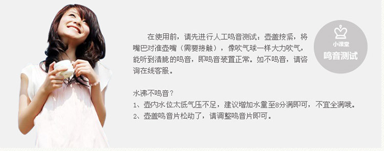 【厨房用具】仅售95元包邮！爱仕达T1504烧水壶  燃气烧水壶4升鸣笛加厚复底热水壶