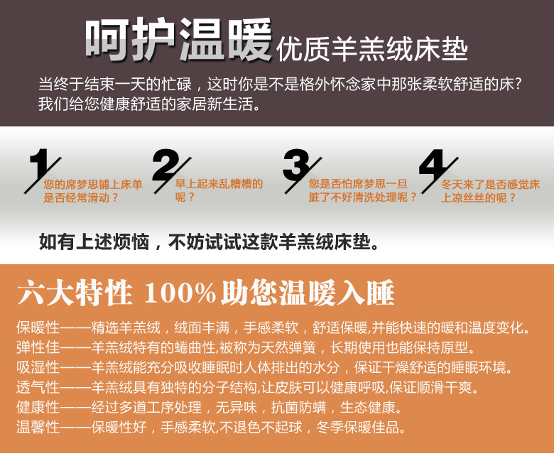 精新羊羔绒床垫可折叠超柔4英尺学生寝室床垫子床褥100*200CM