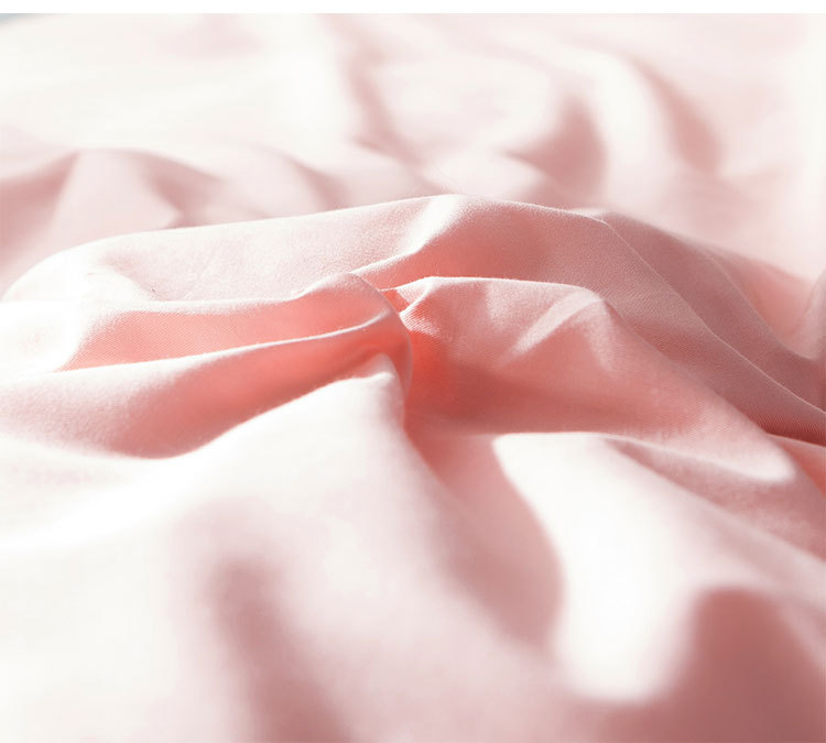 精新 春季新款刺绣纯色高支高密素雅床上用品套件 被套200*230床单250*250