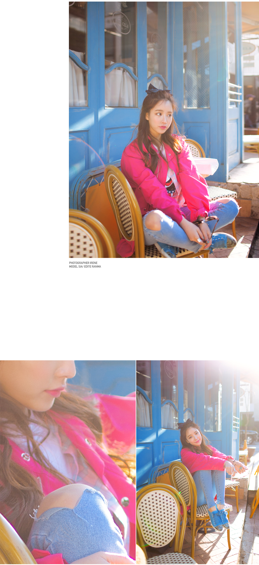mssefn  2014新款  韩版修身长袖女士粉格衬衫 8611-C60