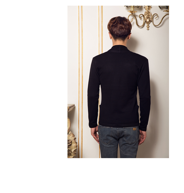 mssefn2014新款超高质量韩版休闲翻领开衫针织衫毛衣QT1303/K39