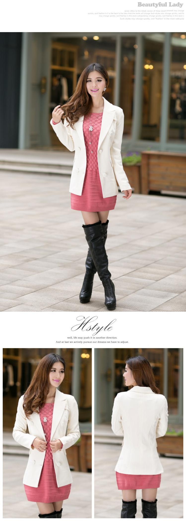 Mssefn 2014秋冬新款 女士修身小西装时尚小西服 8402-X01