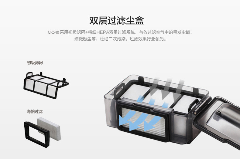 科沃斯（Ecovacs）CR542幻影智能扫地机器人吸尘器