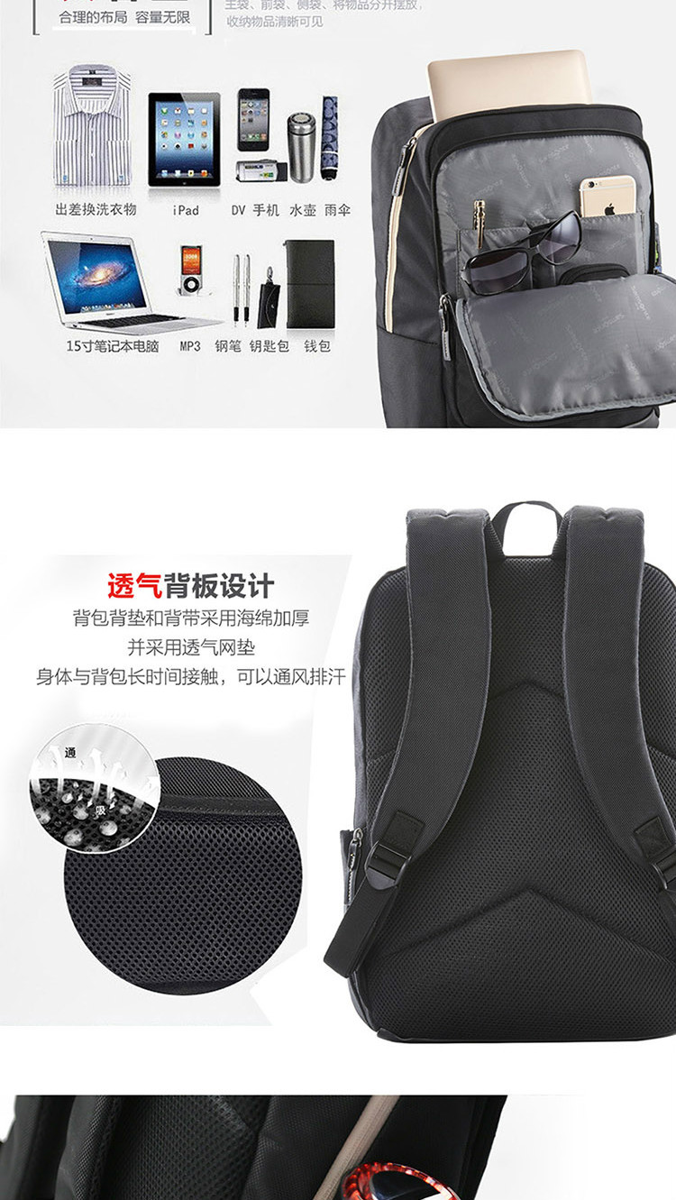 新秀丽/Samsonite  背包 双肩包 旅行包 商务背包 书包 电脑包 休闲运动包 户外背包