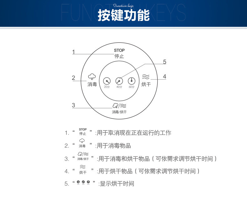 海尔奶瓶消毒器带烘干婴儿消毒柜杀菌消毒锅 HBS-S0102