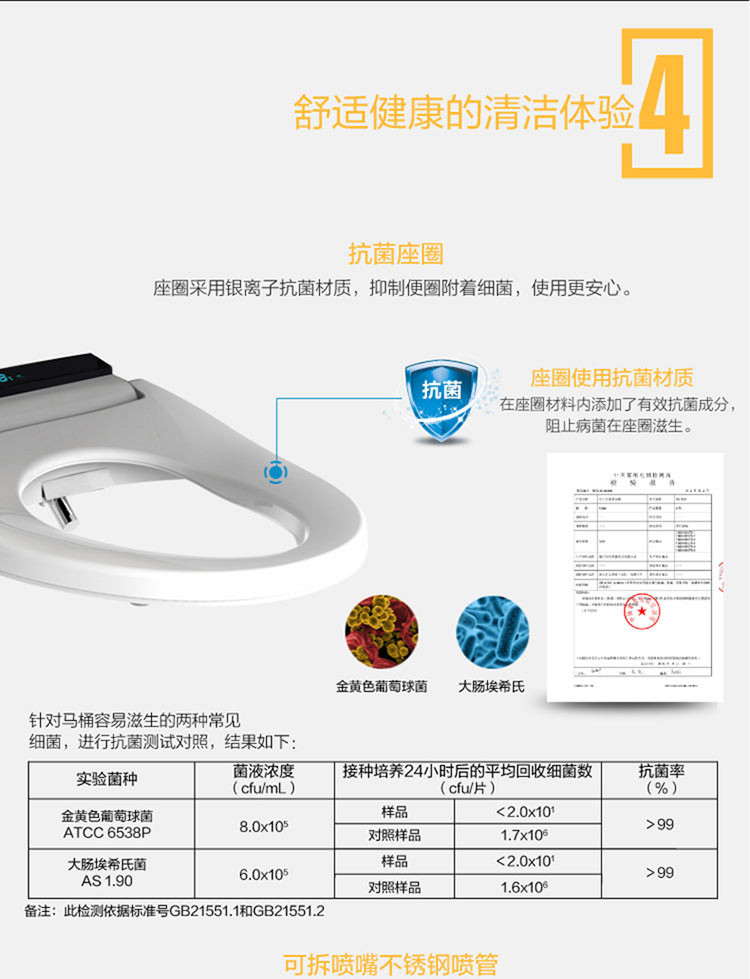 海尔智能马桶盖V3-368冲洗洁身器全自动加热即热式坐便盖板坐便器