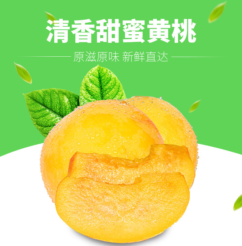 应季桃子现摘现发时令蜜桃脆桃毛桃