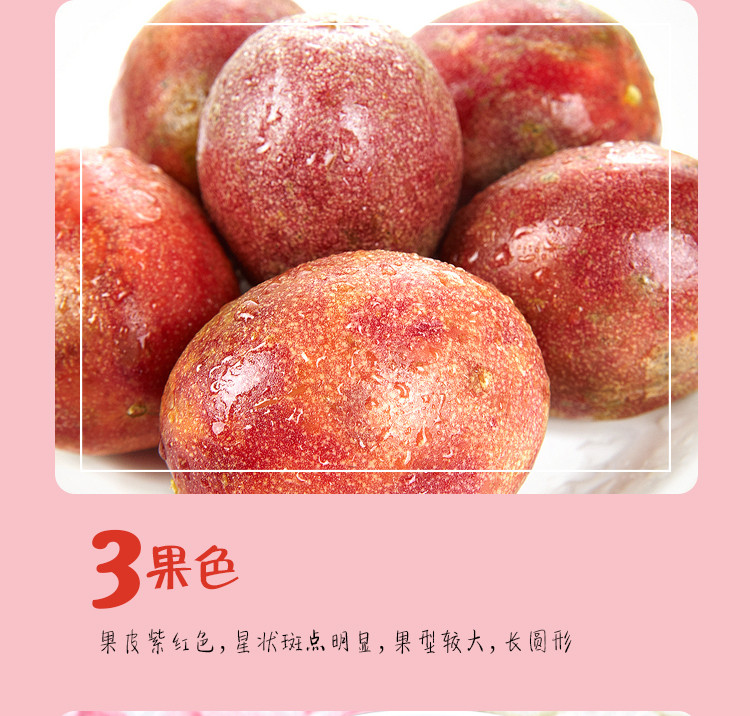 广西百香果热带水果2斤 新鲜现摘海南青柠檬3斤夏日组合酸爽香甜