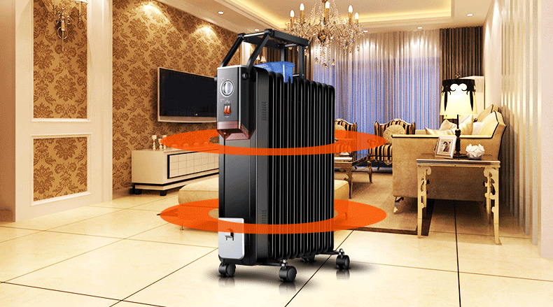 志高(CHIGO) 志高取暖器电暖器电暖气 取暖器 家用电热油汀11片ZND-200-11X