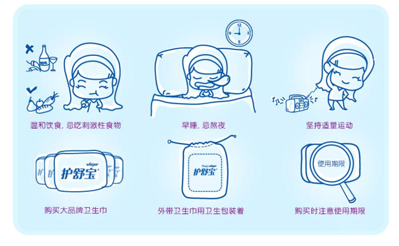 护舒宝卫生巾超值棉柔贴身230mm20片装日用     瞬吸持久干爽